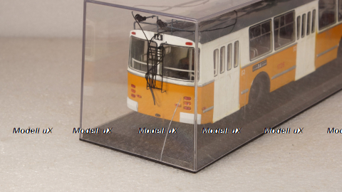 Зиу-9 троллейбус бело-желтый, Probe43 1:43