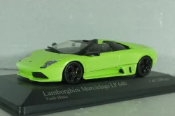 Lamborghini Murcielago LP640 Roadster 2007, pearl green, Minichamps 1:43