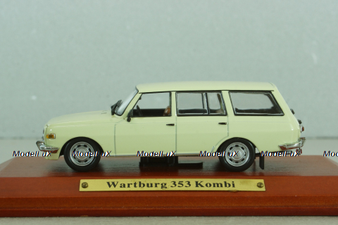 Wartburg 353 Kombi 1975, yellow, Atlas, DDR-Auto Kollektion #24  1:43