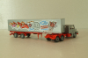 Scania T142 with semi-trailer Bodo Lamp, grey, 80811, Praline 1:87