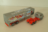 Scania T142 with semi-trailer Bodo Lamp, grey, 80811, Praline 1:87