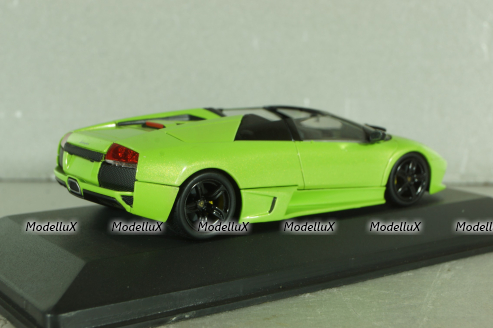 Lamborghini Murcielago LP640 Roadster 2007, pearl green, Minichamps 1:43