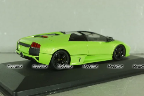 Lamborghini Murcielago LP640 Roadster 2007, pearl green, Minichamps 1:43
