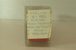 Scania T142 with semi-trailer Bodo Lamp, grey, 80811, Praline 1:87