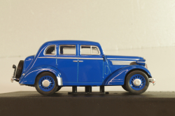 Opel Super 6 1937, blue, OPC079, Altaya Opel Collection #079 1:43