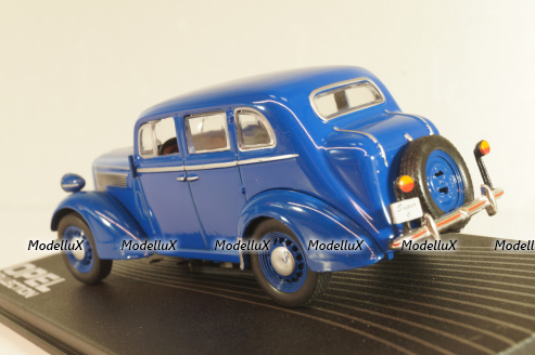 Opel Super 6 1937, blue, OPC079, Altaya Opel Collection #079 1:43