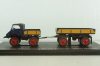 Mercedes-Benz Unimog 401 with trailer "Muller Mitteltal" black, 03114, Schuco 1:43