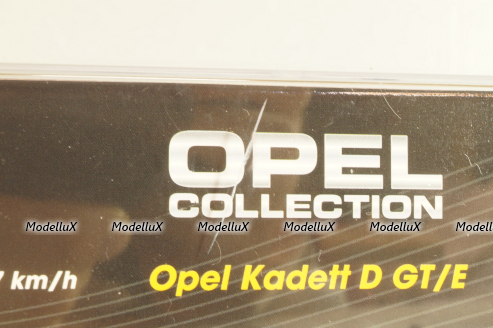 Opel Kadett D GT/E 1983, white, OPC084, Altaya Opel Collection #84 1:43 Уценка!