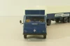 Henschel HS 16 with trailer 3-axel, Dachser Spedition, blue, 8251, Brekina 1:87