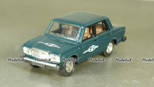 Москвич-408, милиция, август 91г.,  Тантал/Радон 1:43