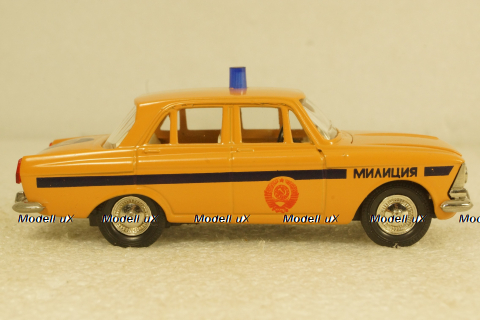 Москвич-408, милиция, август 91г.,  Тантал/Радон 1:43