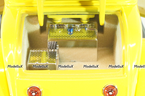 Ford 3-Window Coupe 1932 Hot Road, yellow, 3041111, American Mint 1:18