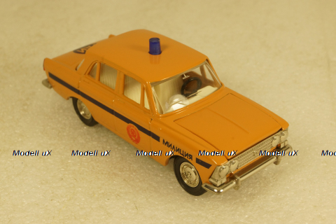 Москвич-408, милиция, август 91г.,  Тантал/Радон 1:43