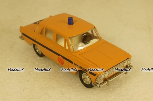 Москвич-408, милиция, август 91г.,  Тантал/Радон 1:43