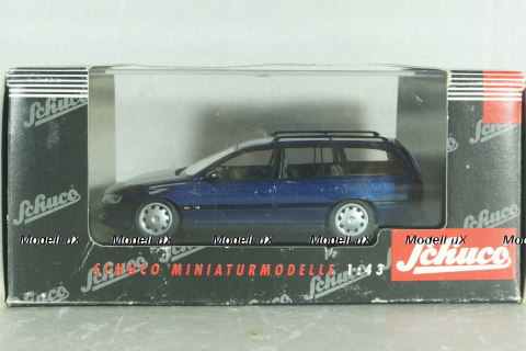 Opel Omega (B) Caravan 1996, blue, 04035, Schuco 1:43