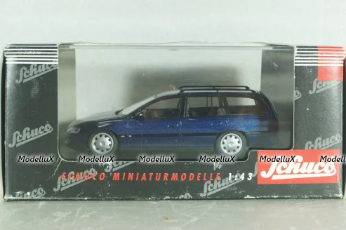 Opel Omega (B) Caravan 1996, blue, 04035, Schuco 1:43