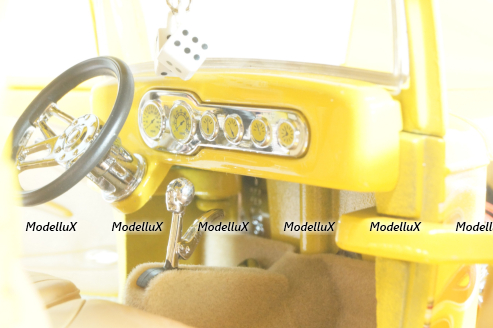 Ford 3-Window Coupe 1932 Hot Road, yellow, 3041111, American Mint 1:18