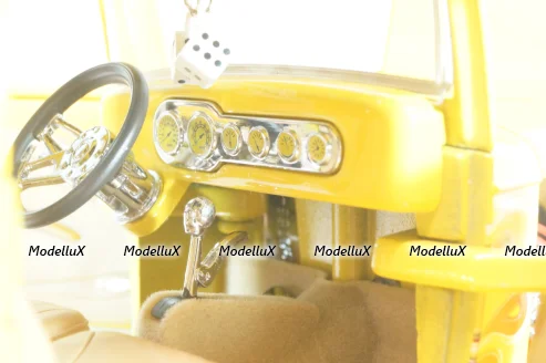 Ford 3-Window Coupe 1932 Hot Road, yellow, 3041111, American Mint 1:18