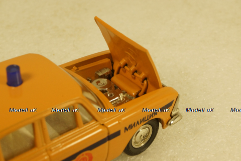 Москвич-408, милиция, август 91г.,  Тантал/Радон 1:43
