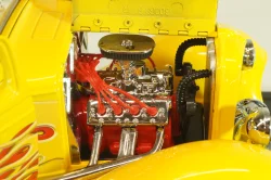 Ford 3-Window Coupe 1932 Hot Road, yellow, 3041111, American Mint 1:18