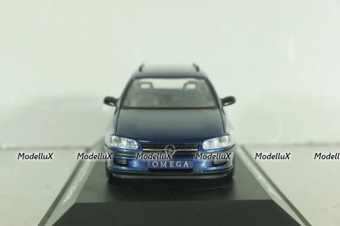 Opel Omega (B) Caravan 1996, blue, 04035, Schuco 1:43