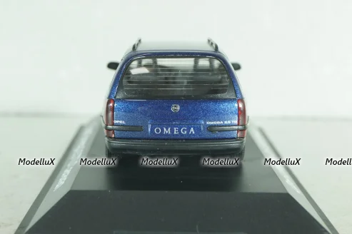 Opel Omega (B) Caravan 1996, blue, 04035, Schuco 1:43