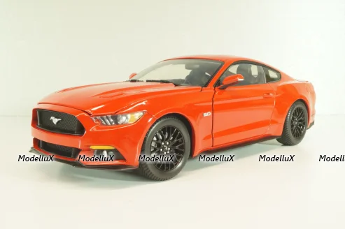 Ford Mustang GT 500 2015, red, AW221/06, AutoWorld 1:18