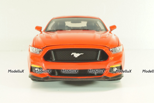 Ford Mustang GT 500 2015, red, AW221/06, AutoWorld 1:18