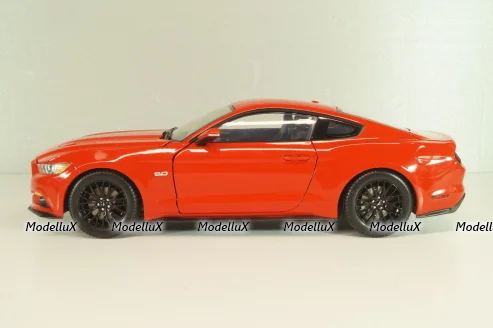 Ford Mustang GT 500 2015, red, AW221/06, AutoWorld 1:18