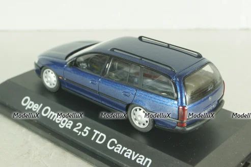Opel Omega (B) Caravan 1996, blue, 04035, Schuco 1:43