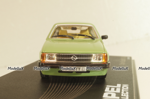 Opel Kadett D 1,6S 1979, green, OPC060, Altaya Opel Collection #60 1:43 Уценка!