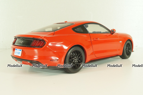 Ford Mustang GT 500 2015, red, AW221/06, AutoWorld 1:18