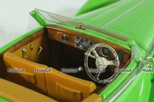 Delahaye 135MS Vedette Cabriolet Henri Chapron Resin Model 1948, green, EMEU43017A, ESVAL Model 1:43