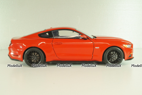 Ford Mustang GT 500 2015, red, AW221/06, AutoWorld 1:18
