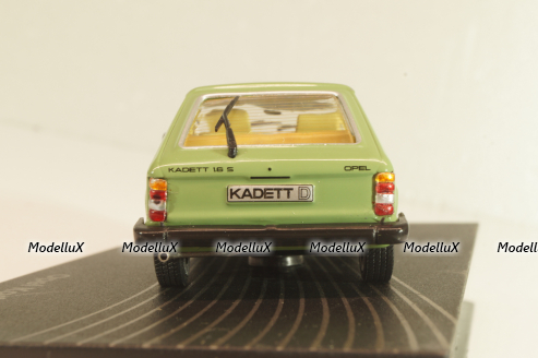 Opel Kadett D 1,6S 1979, green, OPC060, Altaya Opel Collection #60 1:43 Уценка!