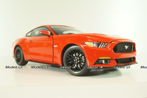 Ford Mustang GT 500 2015, red, AW221/06, AutoWorld 1:18