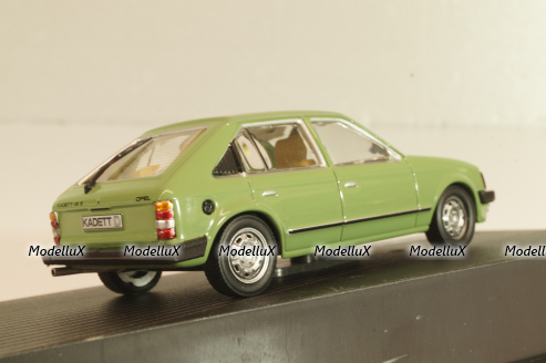 Opel Kadett D 1,6S 1979, green, OPC060, Altaya Opel Collection #60 1:43 Уценка!