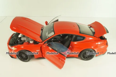 Ford Mustang GT 500 2015, red, AW221/06, AutoWorld 1:18