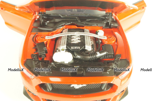 Ford Mustang GT 500 2015, red, AW221/06, AutoWorld 1:18