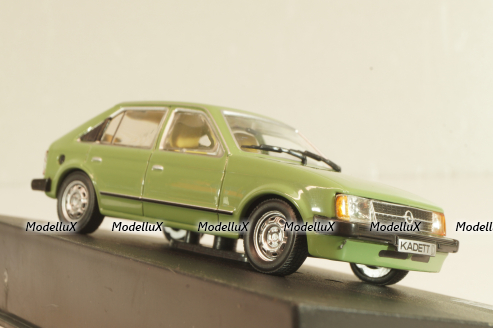 Opel Kadett D 1,6S 1979, green, OPC060, Altaya Opel Collection #60 1:43 Уценка!