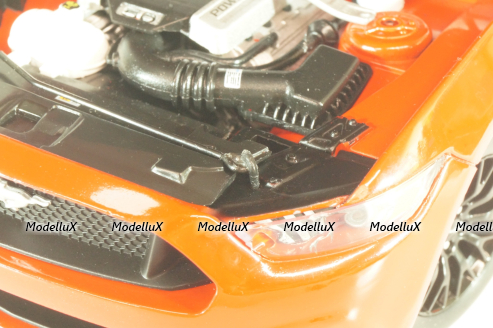 Ford Mustang GT 500 2015, red, AW221/06, AutoWorld 1:18
