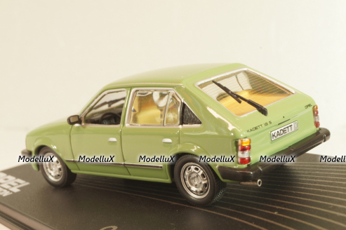 Opel Kadett D 1,6S 1979, green, OPC060, Altaya Opel Collection #60 1:43 Уценка!