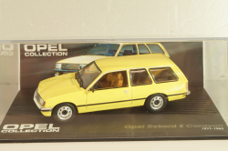 Opel Record (E) Caravan 1977, yellow, OPC0077, Altaya Opel Collection #077 1:43