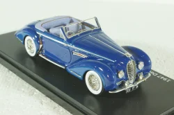 Delahaye 135 cabriolet by Chapron 1947, blue, EMEU43017C,  ESVAL Model 1:43