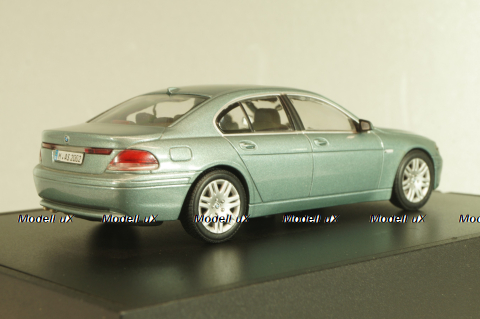 BMW 735 (E65) 7-Series, 2001, blue, 80420150319, Minichamps 1:43