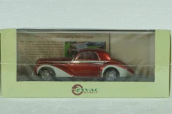 Delahaye 135M 3 Window Coupe by Henri Chapron 1947, Red, EMEU43017B,  ESVAL Model 1:43