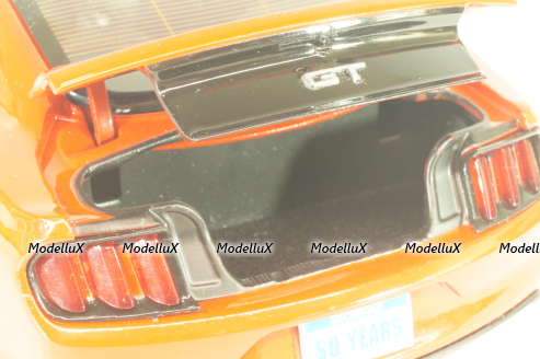 Ford Mustang GT 500 2015, red, AW221/06, AutoWorld 1:18