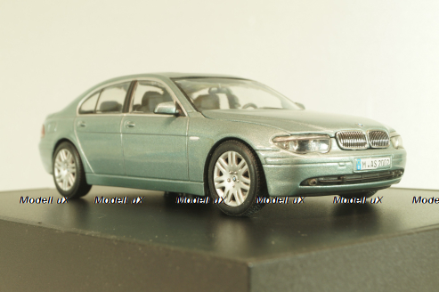 BMW 735 (E65) 7-Series, 2001, blue, 80420150319, Minichamps 1:43