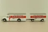 Mercedes Benz L6600 with trailer OTTO, grey, 5510, Brekina 1:87 Уценка!