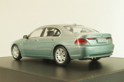 BMW 735 (E65) 7-Series, 2001, blue, 80420150319, Minichamps 1:43